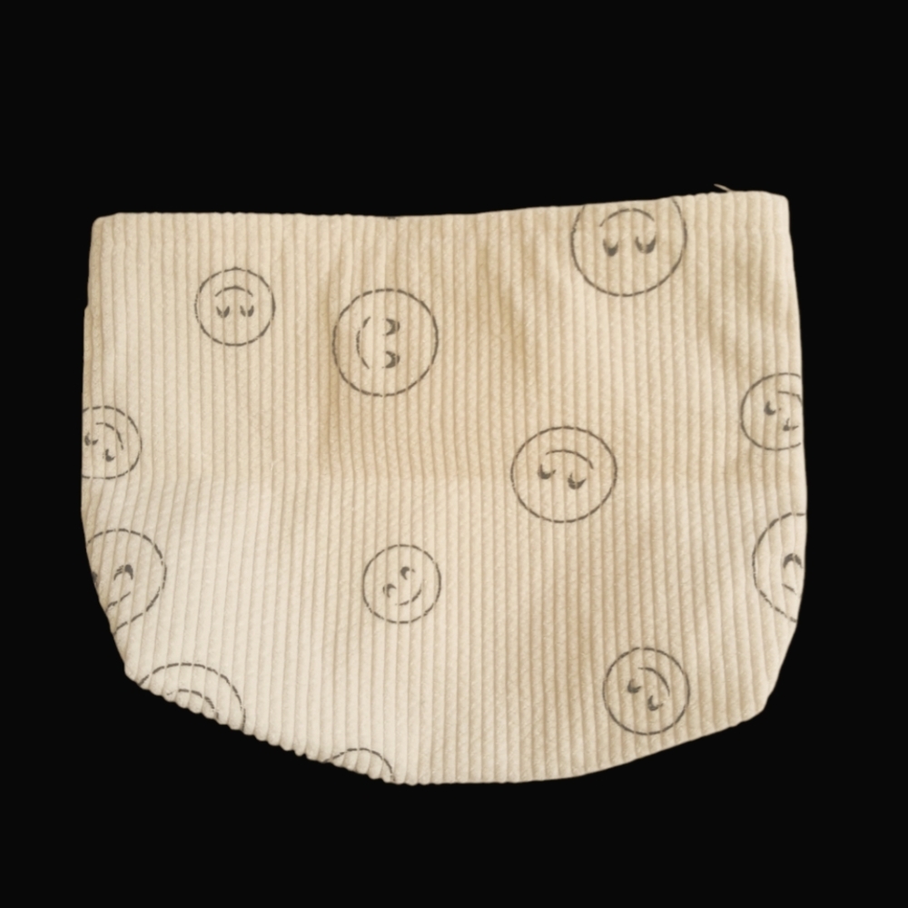 Cosmetic bag cream be happy
